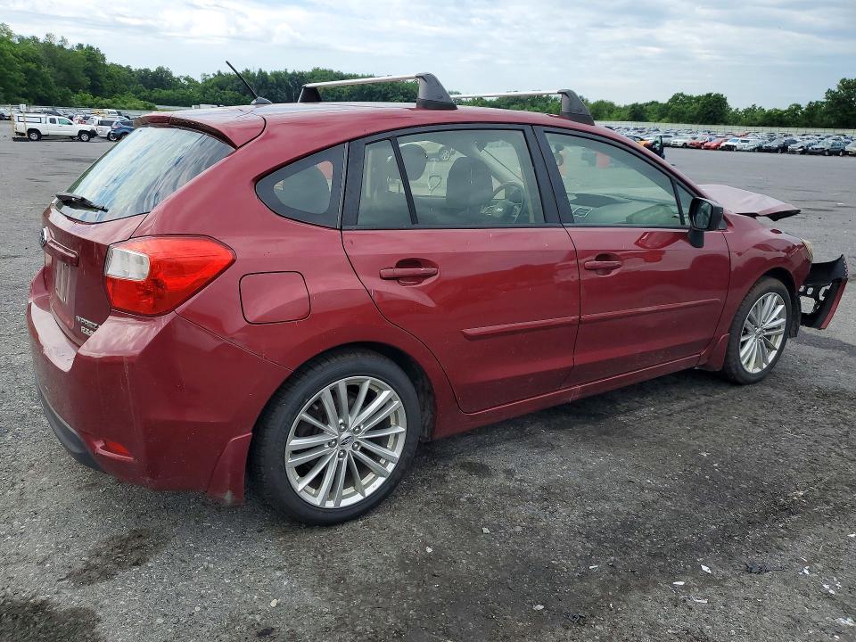 2015 Subaru Impreza VIN JF1GPAA65FG267479 COPART salvage auction — FRONT END, Pa - Certificate Of Salvage, sold $425 on 2026-07-14 (photo 3)