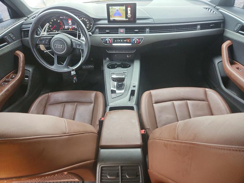 2019 Audi A4 VIN WAUGMAF47KA113795 COPART salvage auction — FRONT END, Tx - Salvage Vehicle Title, sold $1,900 on 2026-07-22 (photo 8)