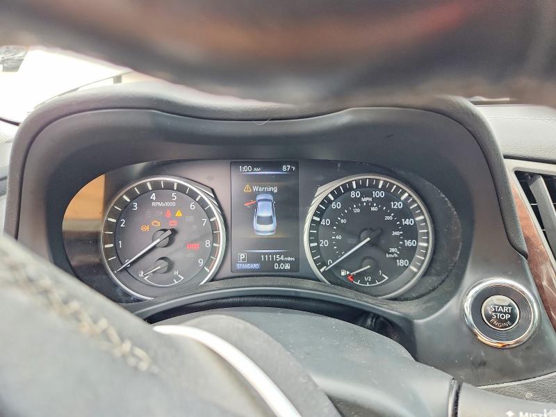 2018 Infiniti VIN JN1EV7AP7JM350590 COPART salvage auction — NORMAL WEAR, Tx - Certificate Of Title (P), sold $2,850 on 2026-07-27 (photo 9)