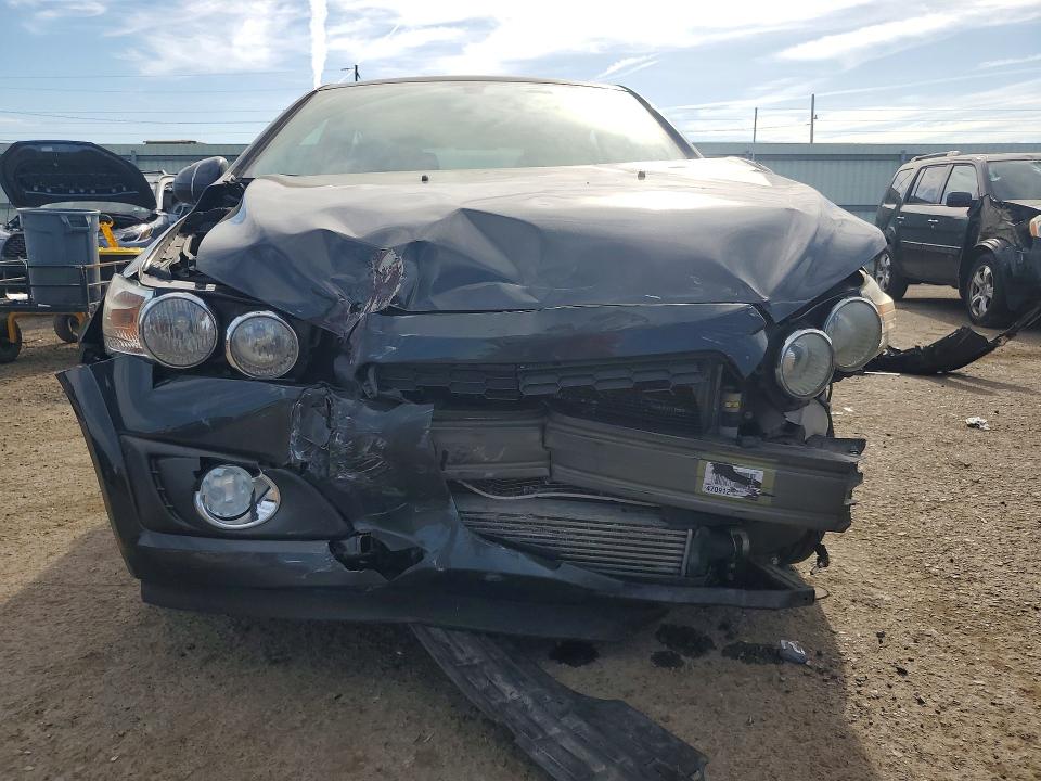 2015 Chevrolet SONIC VIN 1G1JE6SB0F4132547 COPART salvage auction — FRONT END, Pa - Certificate Of Salvage, sold $400 on 2026-07-02 (photo 5)