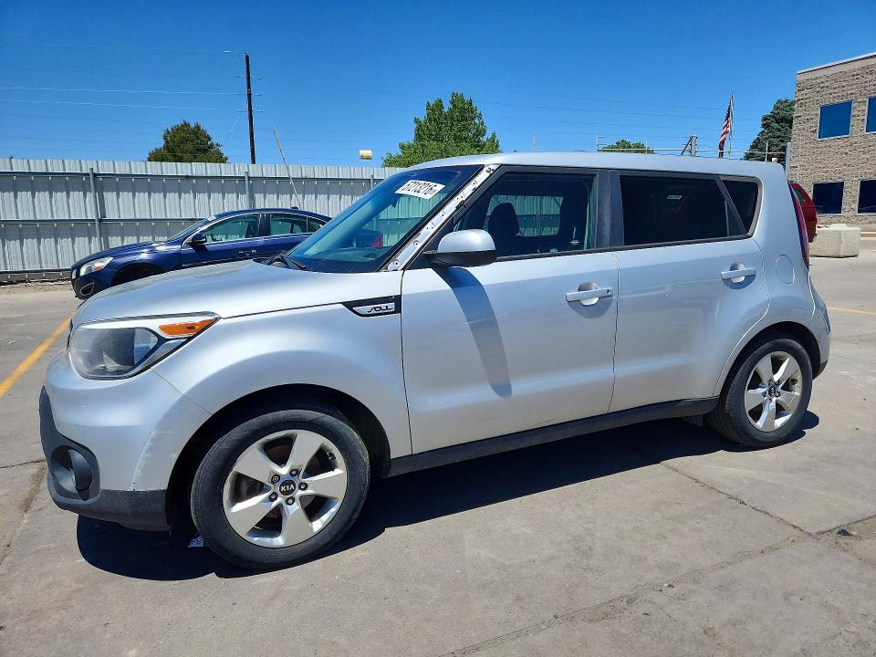 2018 Kia Soul VIN KNDJN2A26J7561572 COPART salvage auction — FRONT END, Co - Certificate Of Title, sold $1,200 on 2026-07-27 (photo 1)
