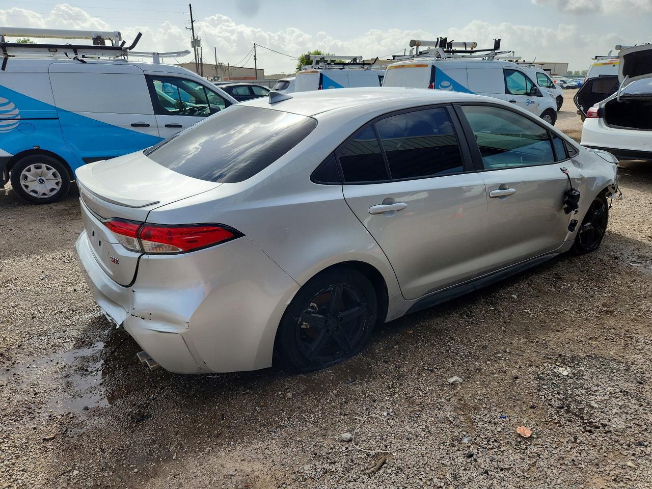 2025 Toyota Corolla VIN 5YFS4MCE1SP248035 COPART salvage auction — Front End, TX - CERTIFICATE OF TITLE, sold $10,900 on 2026-07-02 (photo 3)