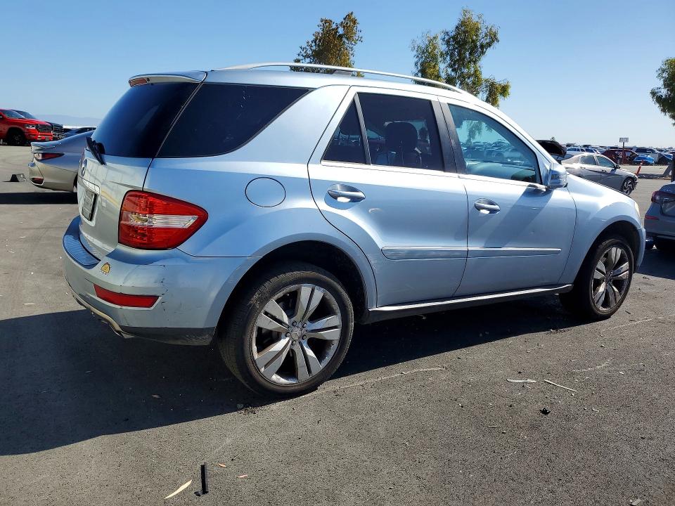 2011 Mercedes-benz M-klasse VIN 4JGBB5GB8BA647410 COPART salvage auction — FRONT END, Ca - Salvage Certificate, sold $800 on 2026-07-08 (photo 3)