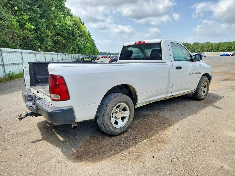 2012 Dodge Ram 1500 VIN 3C6JD6DP6CG273146 COPART salvage auction — ALL OVER, AR - CERTIFICATE OF TITLE, sold $1,250 on 2026-07-09 (photo 3)
