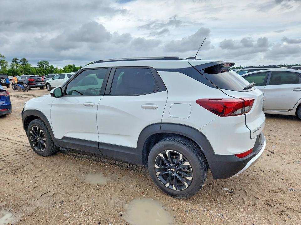 2021 Chevrolet VIN KL79MPSL0MB003337 COPART salvage auction — FRONT END, TX - SALVAGE VEHICLE TITLE (P), sold $125 on 2026-07-28 (photo 2)