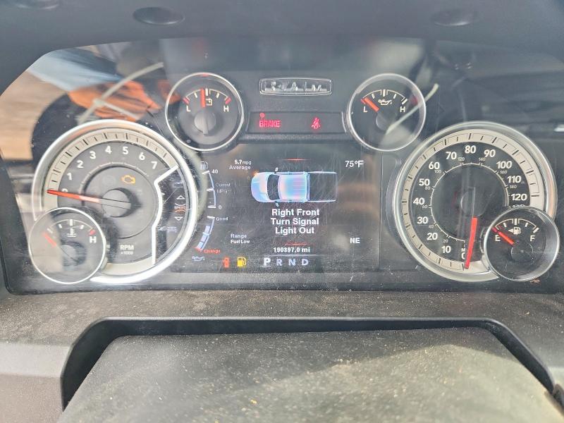 2013 Ram VIN 1C6RR7GT5DS651325 COPART salvage auction — FRONT END, WV - CERTIFICATE OF TITLE, sold $2,500 on 2026-07-21 (photo 9)