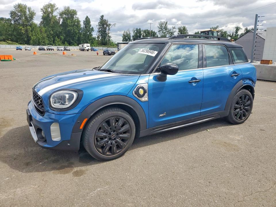 2021 Mini Cooper VIN WMZ23BS06M3M43783 COPART salvage auction — REAR END, Or - Salvage Title Certificate, sold $7,700 on 2026-07-20 (photo 1)