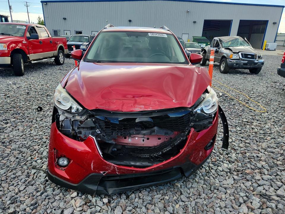 2014 Mazda VIN JM3KE4DY1E0309153 COPART salvage auction — FRONT END, Wi - Certificate Of Title, sold $2,300 on 2026-07-20 (photo 5)
