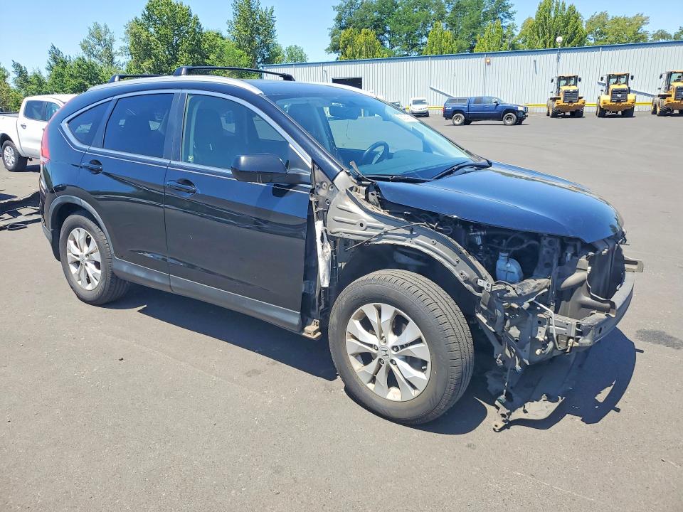 2012 Honda VIN JHLRM4H74CC027485 COPART salvage auction — FRONT END, Or - Salvage Title Certificate, sold $2,650 on 2026-07-27 (photo 4)