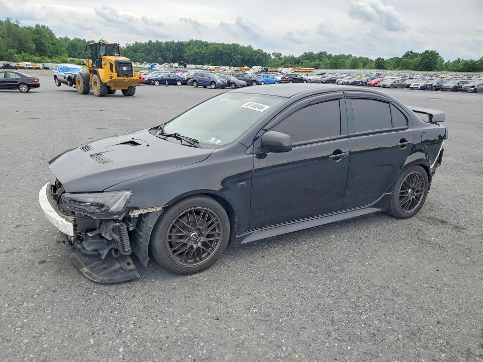 2011 Mitsubishi Lancer VIN JA32V6FV5BU033487 COPART salvage auction — SIDE, PA - CERTIFICATE OF SALVAGE, sold $1,700 on 2026-07-07 (photo 1)