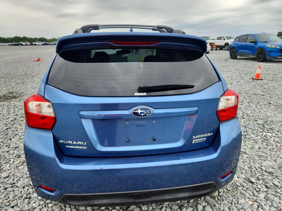 2016 Subaru Impreza VIN JF1GPAS64GH239148 COPART salvage auction — SIDE, Fl - Cert Of Title Slvg Rebuildable, sold $375 on 2026-07-07 (photo 6)