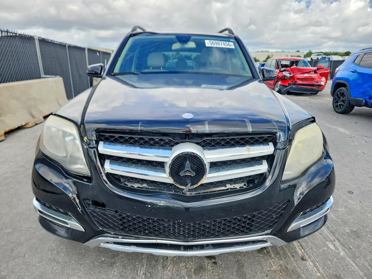 2015 Mercedes-Benz GLK-Class VIN WDCGG5HB3FG338645 COPART salvage auction — Front End, FL - CERTIFICATE OF TITLE (P), sold $3,600 on 2026-06-30 (photo 5)