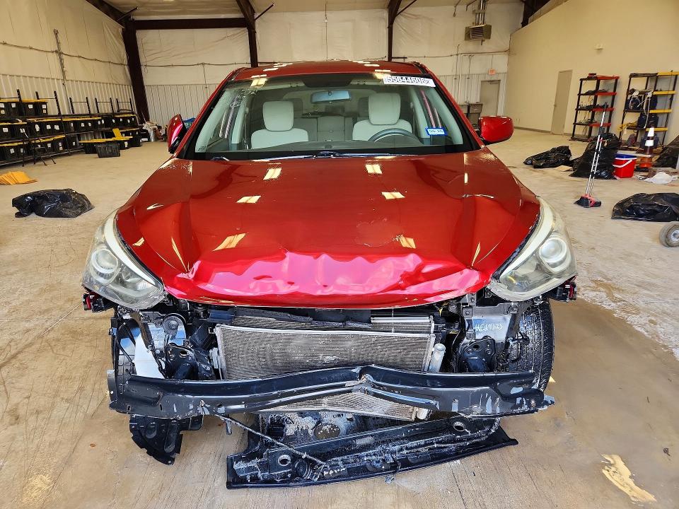 2017 Hyundai Santa fe VIN 5XYZT3LB9HG428796 COPART salvage auction — FRONT END, Tx - Certificate Of Title, sold $2,400 on 2026-07-09 (photo 5)