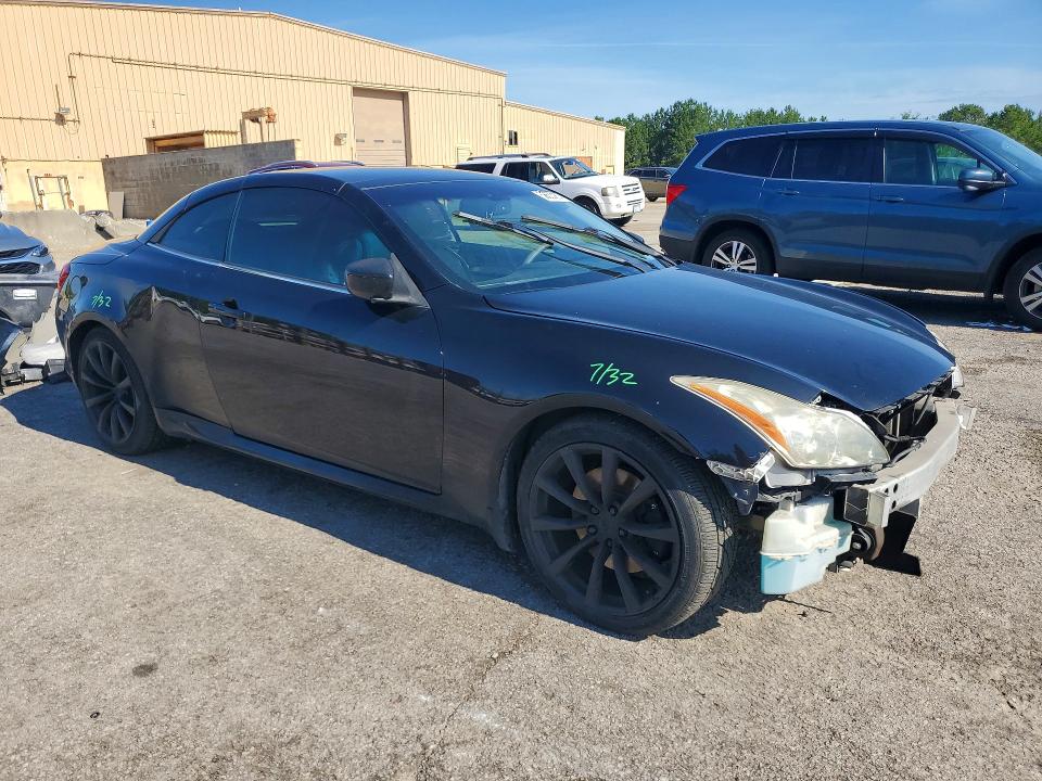2009 Infiniti G VIN JNKCV66E79M720338 COPART salvage auction — FRONT END, SC - CERT OF TITLE-SALVAGE, sold $275 on 2026-07-24 (photo 4)