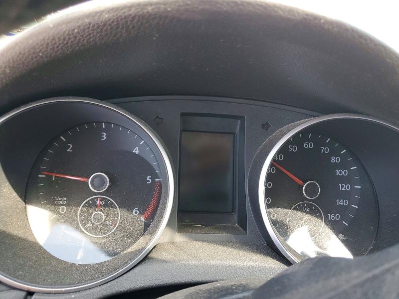 2011 Volkswagen Golf VIN WVWDM7AJ8BW202753 COPART salvage auction — FRONT END, TX - SALVAGE VEHICLE TITLE (P), sold $350 on 2026-07-09 (photo 9)