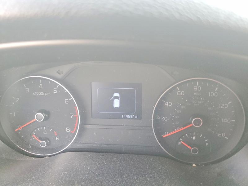 2018 Kia Sportage VIN KNDPMCACXJ7393429 COPART salvage auction — FRONT END, Pa - Certificate Of Salvage, sold $2,300 on 2026-07-15 (photo 9)