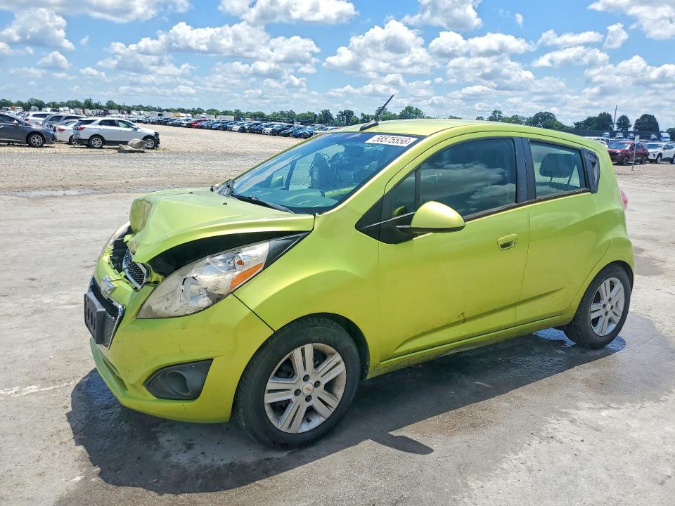 2013 Chevrolet Spark VIN KL8CD6S98DC557803 COPART salvage auction — FRONT END, Il - Certificate Of Title, sold $450 on 2026-07-13 (photo 1)