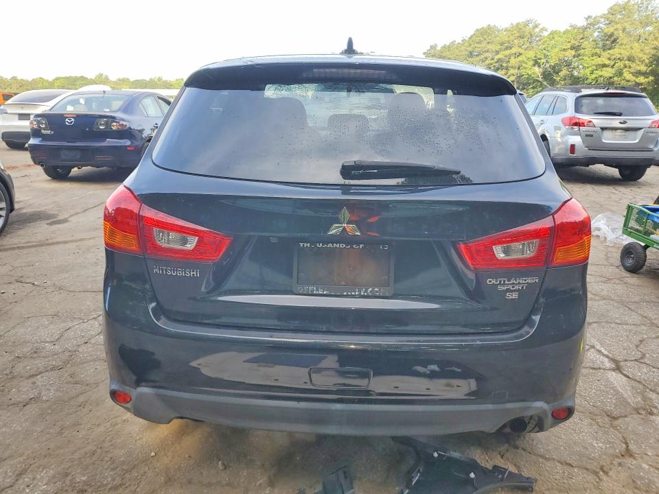 2017 Mitsubishi Outlander VIN JA4AP3AW5HZ030097 COPART salvage auction — FRONT END, Ga - Cert Of Title-Salvage, sold $2,500 on 2026-07-10 (photo 6)