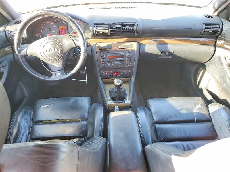 2000 Audi Rs4 VIN WAUDD68D3YA034145 COPART salvage auction — FRONT END, Ca - Dis/Dlr/Exp App For Dup Clean, sold $1,150 on 2026-07-09 (photo 8)