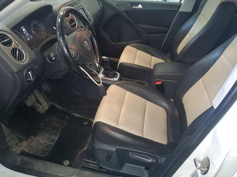 2017 Volkswagen Tiguan VIN WVGAV7AX2HK030803 COPART salvage auction — REAR END, Pa - Certificate Of Salvage, sold $1,300 on 2026-07-22 (photo 7)