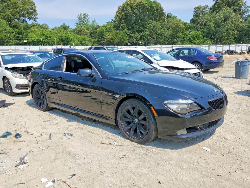 2008 BMW 6 series VIN WBAEA53598CV90620 COPART salvage auction — VANDALISM, De - Salvage Certificate, sold $425 on 2026-07-28 (photo 4)