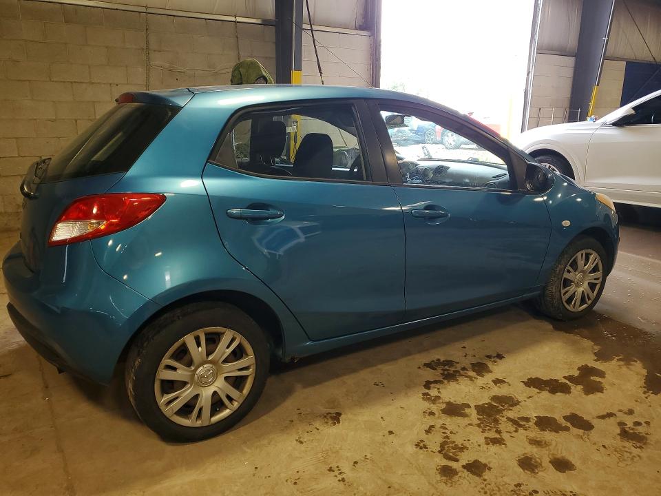 2012 Mazda 2 VIN JM1DE1KZ4C0140948 COPART salvage auction — FRONT END, Pa - Certificate Of Salvage, sold $925 on 2026-07-08 (photo 3)