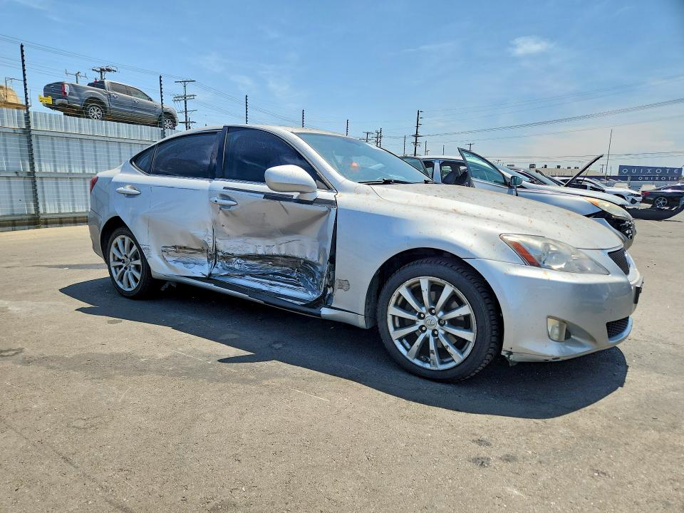 2006 Lexus Is 250 VIN JTHCK262165006864 COPART salvage auction — SIDE, Ca - Dis/Dlr/Exp Clean W/Salv Hist, sold $250 on 2026-07-03 (photo 4)