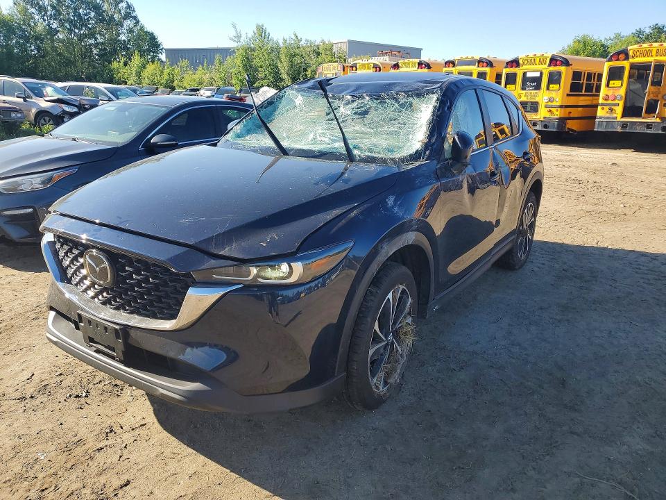2025 Mazda Cx-5 VIN JM3KFBCL0S0790970 COPART salvage auction — SIDE, ON - PERMIT SALVAGE, sold $7,700 on 2026-07-14 (photo 1)