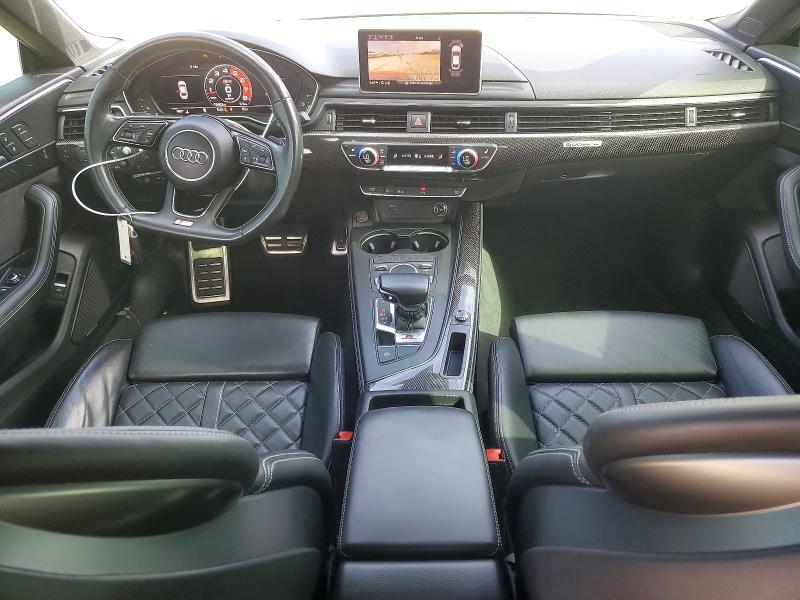 2018 Audi VIN WAUC4CF58JA061708 COPART salvage auction — FRONT END, Ca - Salvage Certificate, sold $7,000 on 2026-07-02 (photo 8)