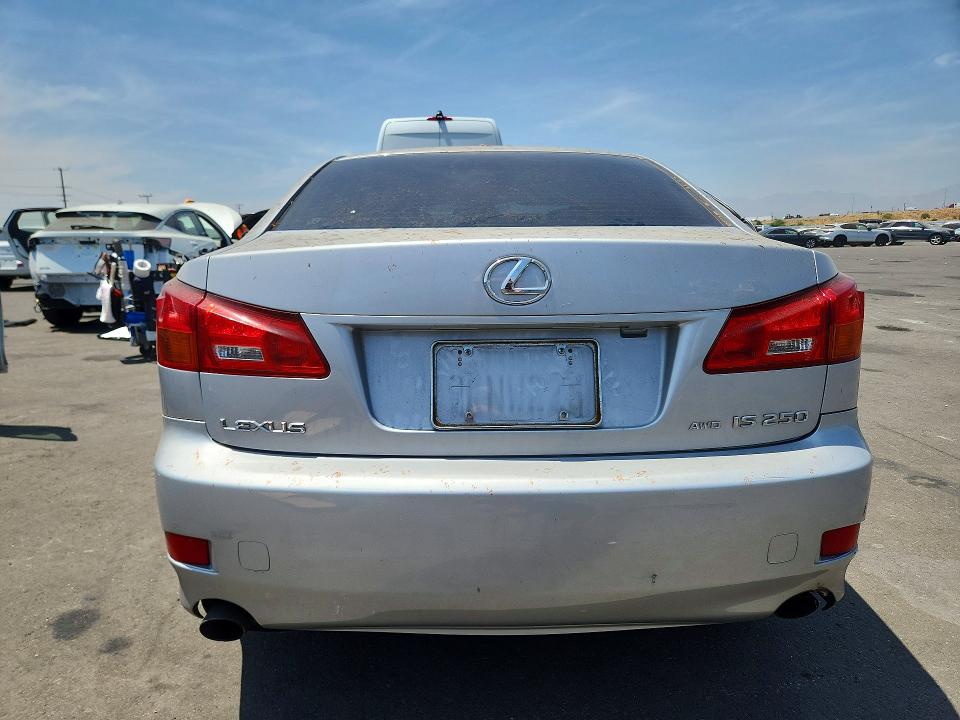 2006 Lexus Is 250 VIN JTHCK262165006864 COPART salvage auction — SIDE, Ca - Dis/Dlr/Exp Clean W/Salv Hist, sold $250 on 2026-07-03 (photo 6)