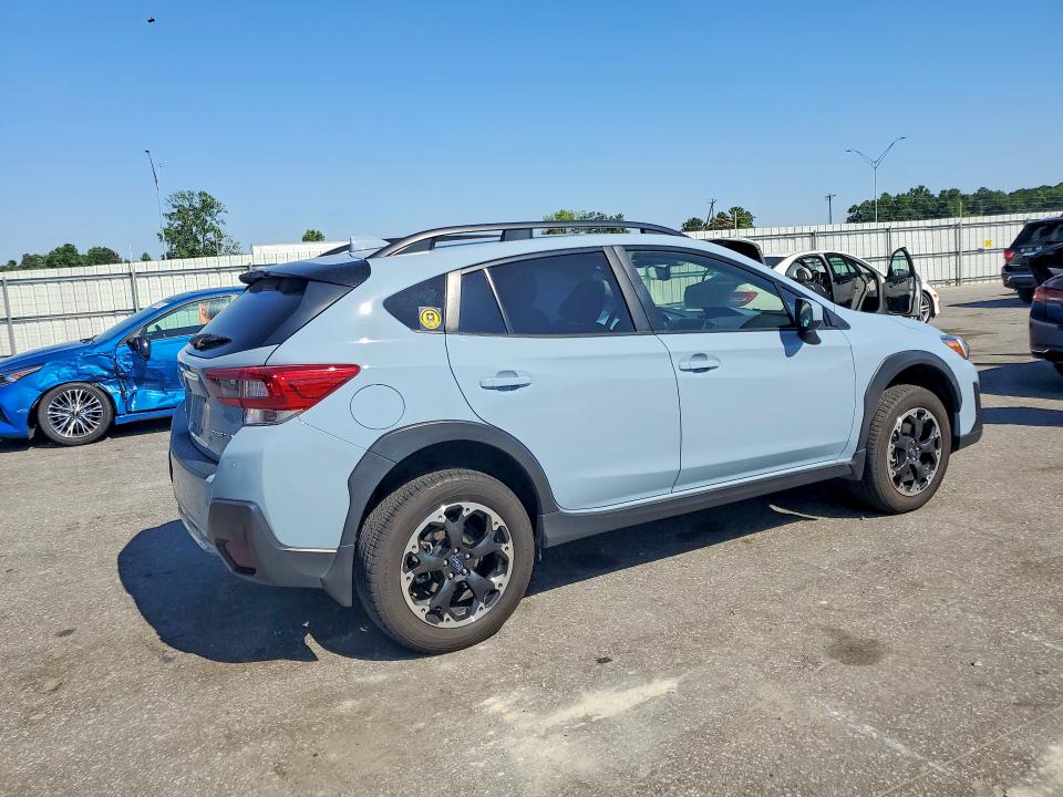 2023 Subaru Xv VIN JF2GTAEC0PH259728 COPART salvage auction — SIDE, Nc - Salvage Certificate Of Title, sold $300 on 2026-07-28 (photo 3)