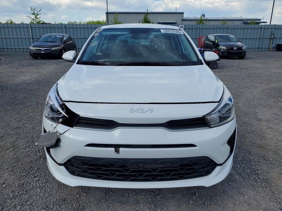 2023 Kia Rio VIN 3KPA25AD0PE521587 COPART salvage auction — FRONT END, QC - GRAVEMENT ACCIDENTE, sold $5,500 on 2026-07-02 (photo 5)