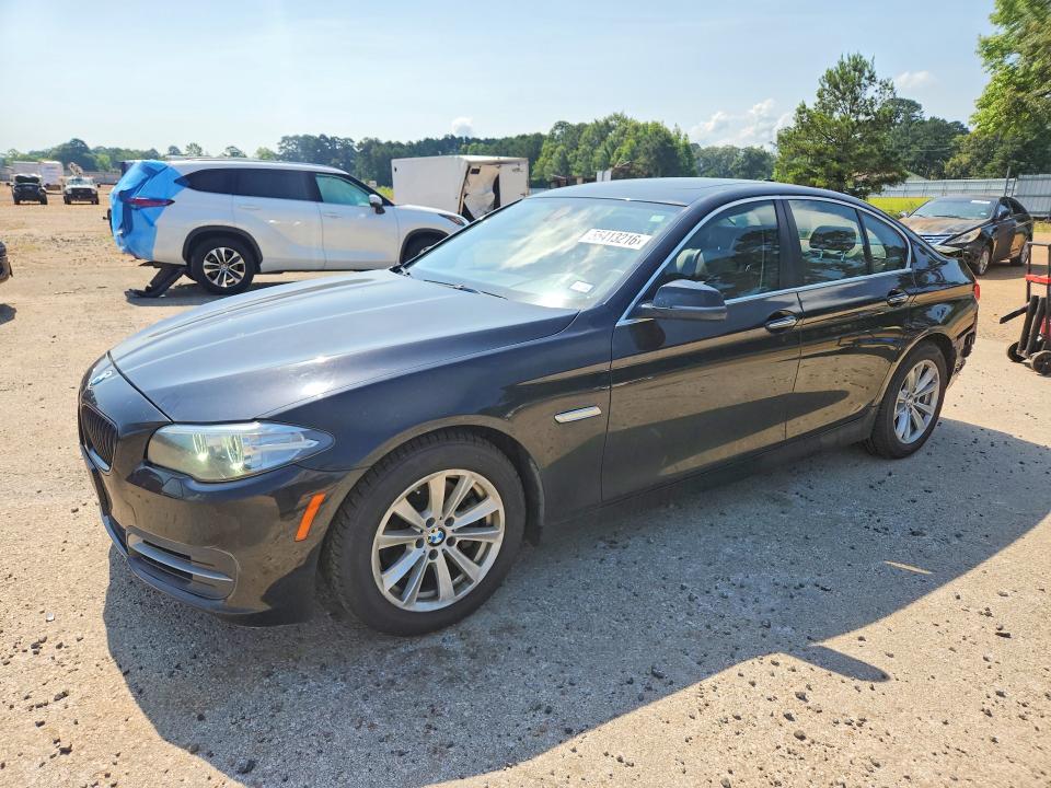 2014 BMW VIN WBA5A7C55ED617135 COPART salvage auction — REAR END, TX - SALVAGE VEHICLE TITLE, sold $40 on 2026-07-27 (photo 1)