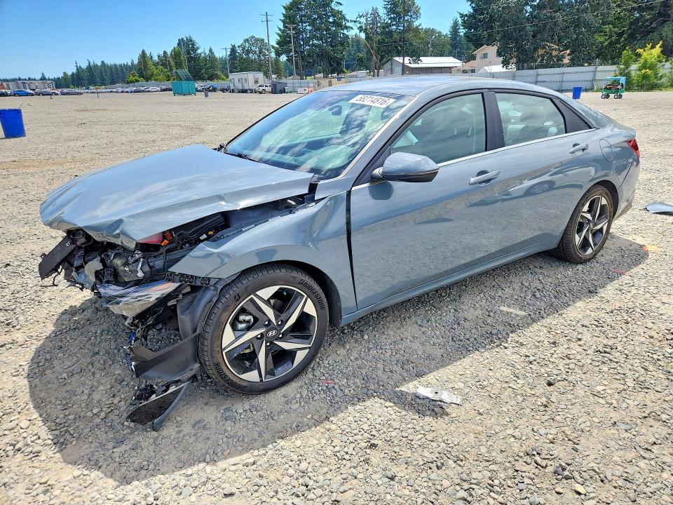2023 Hyundai VIN KMHLN4AJ3PU037569 COPART salvage auction — FRONT END, Wa - Bill Of Sale, sold $2,200 on 2026-07-21 (photo 1)