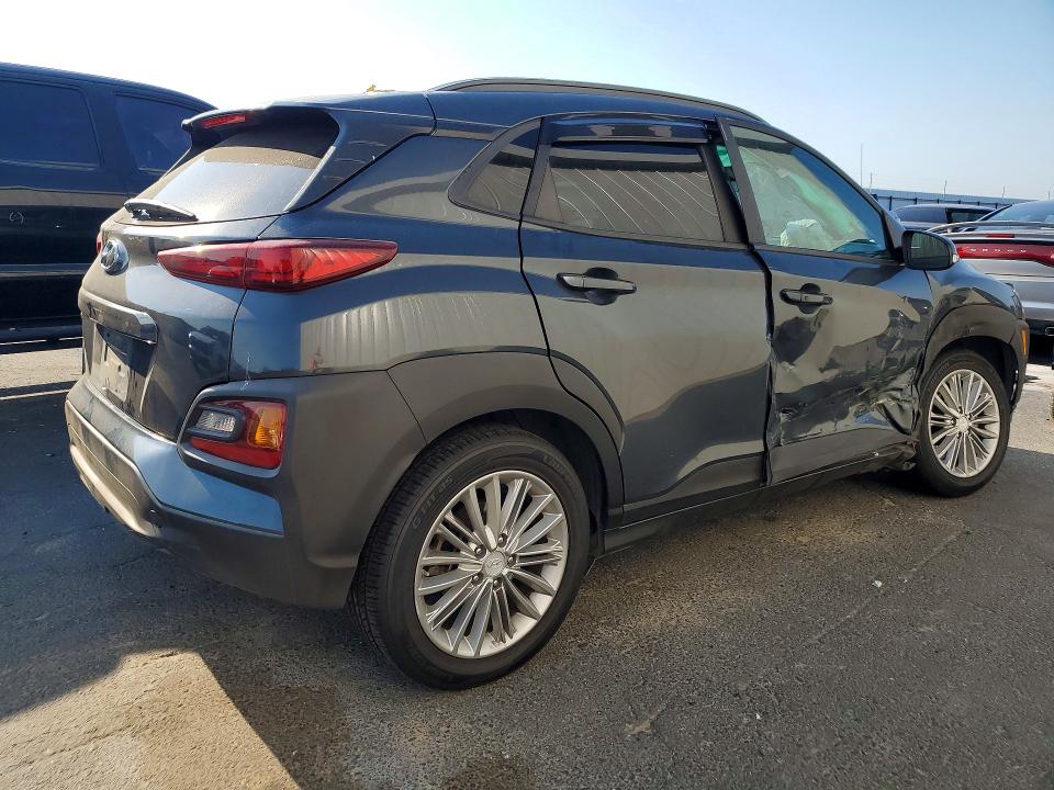 2020 Hyundai Kona VIN KM8K22AA5LU497156 COPART salvage auction — SIDE, CA - SALVAGE CERTIFICATE, sold $1,800 on 2026-07-20 (photo 3)