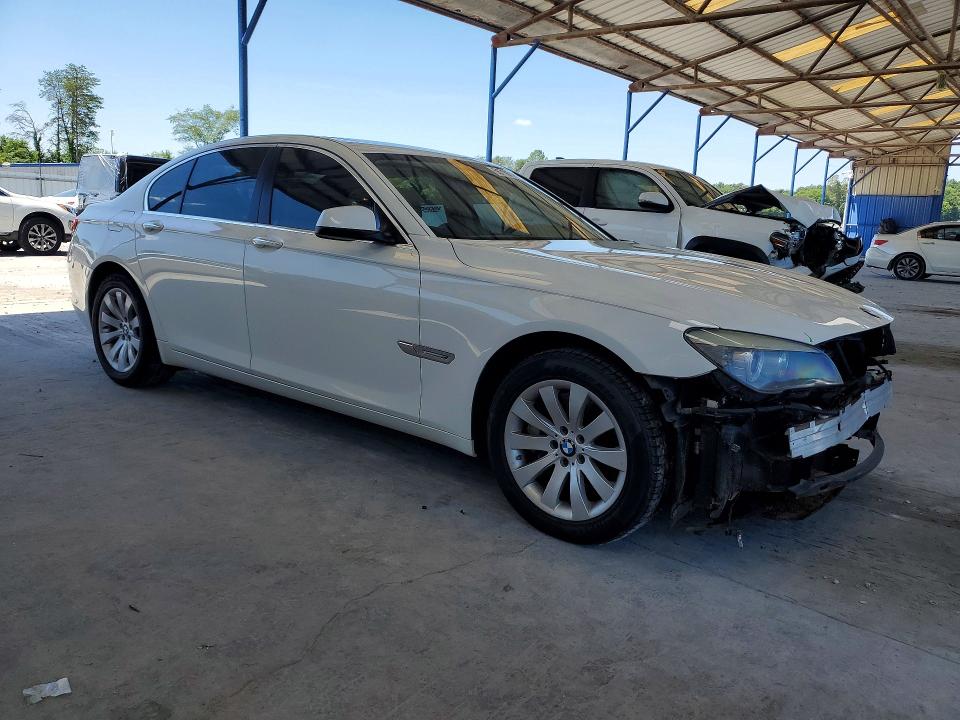 2011 BMW 7er VIN WBAKA8C57BCY37208 COPART salvage auction — FRONT END, GA - CERT OF TITLE-SALVAGE, sold $300 on 2026-07-30 (photo 4)