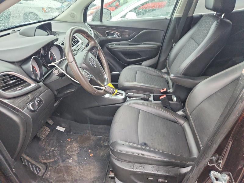 2015 Buick Encore VIN KL4CJASB9FB163980 COPART salvage auction — FRONT END, Il - Salvage Certificate, sold $1,000 on 2026-07-28 (photo 7)