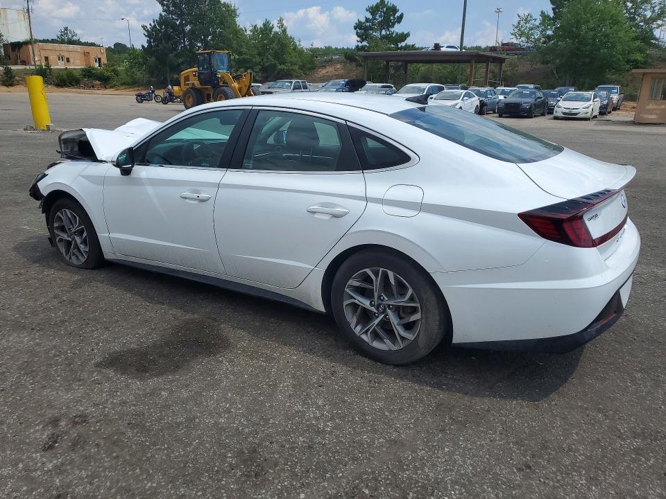 2021 Hyundai Sonata VIN KMHL64JA2MA166090 COPART salvage auction — FRONT END, Sc - Certificate Of Title, sold $2,000 on 2026-07-07 (photo 2)
