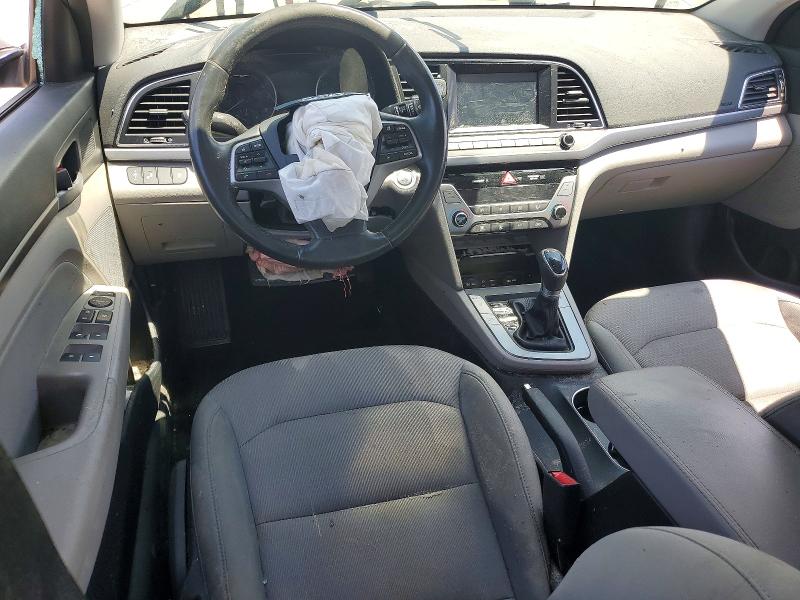 2017 Hyundai Elantra VIN 5NPD84LF1HH078383 COPART salvage auction — WATER/FLOOD, Al - Cert Of Title-Flood Salvage, sold $325 on 2026-07-02 (photo 8)