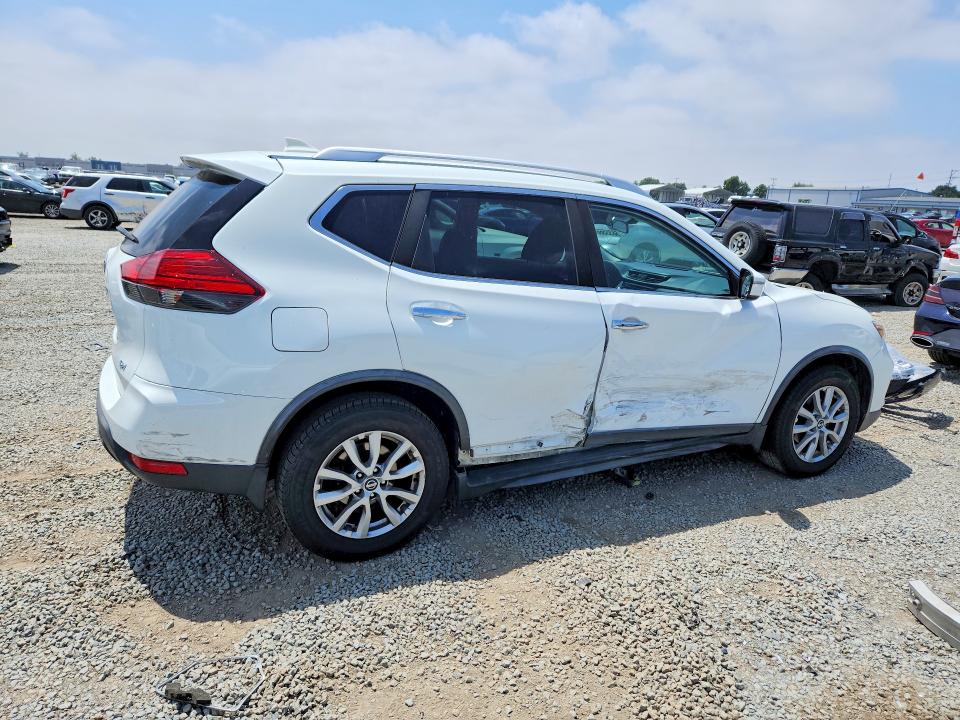 2017 Nissan Rogue VIN KNMAT2MT4HP591609 COPART salvage auction — SIDE, CA - SALVAGE CERTIFICATE, sold $150 on 2026-07-21 (photo 3)