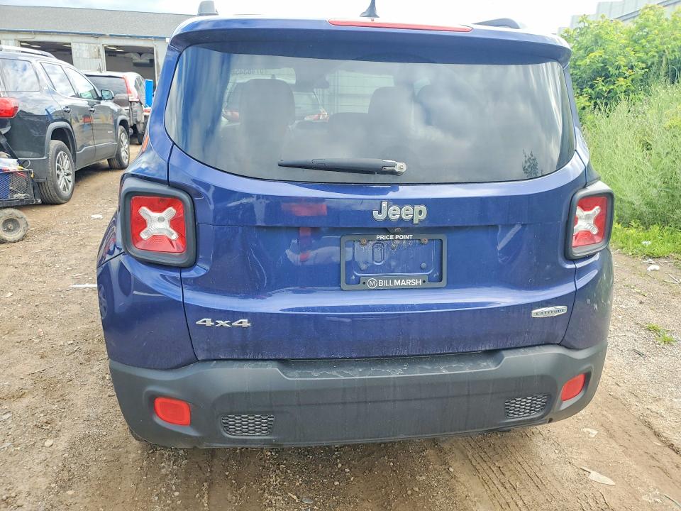 2017 Jeep VIN ZACCJBBB8HPE44690 COPART salvage auction — FRONT END, Mi - Certificate Of Title, sold $800 on 2026-07-15 (photo 6)