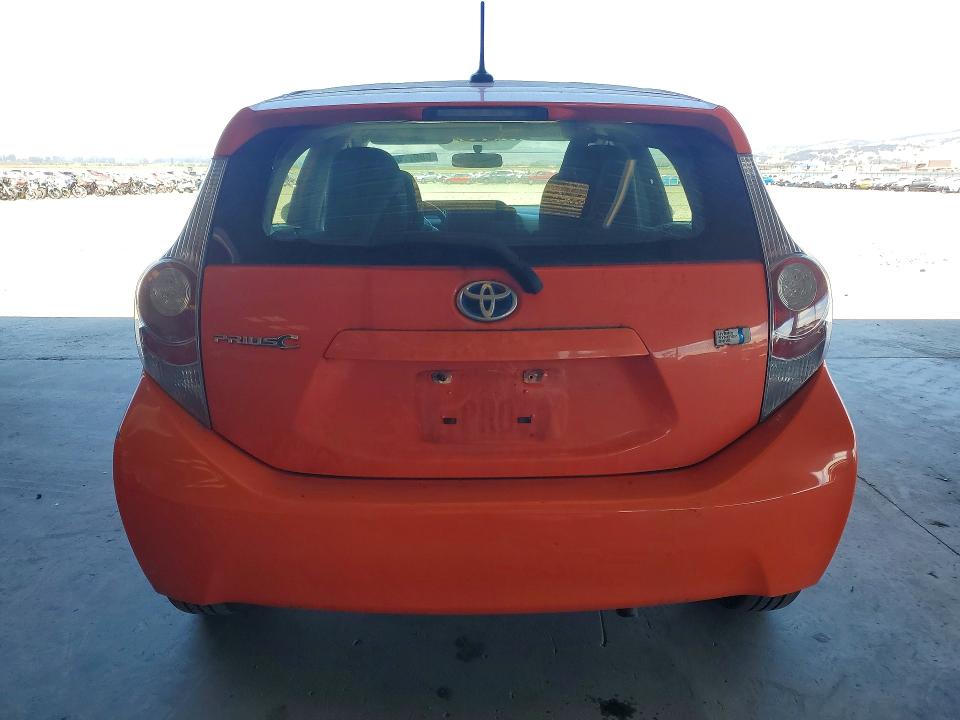 2012 Toyota VIN JTDKDTB35C1025447 COPART salvage auction — FRONT END, CA - SALVAGE CERTIFICATE, sold $3,050 on 2026-07-06 (photo 6)