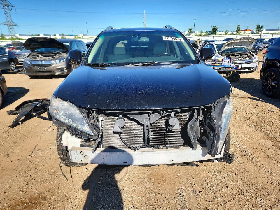 2015 Lexus Rx VIN 2T2BK1BA7FC256239 COPART salvage auction — FRONT END, Il - Salvage Certificate, sold $6,000 on 2026-07-23 (photo 5)
