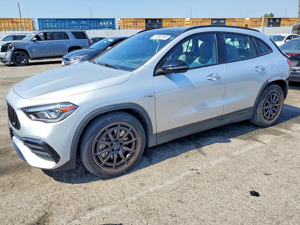 2021 Mercedes-benz Gla-klasse amg VIN W1N4N5BBXMJ264656 — COPART salvage auction photo