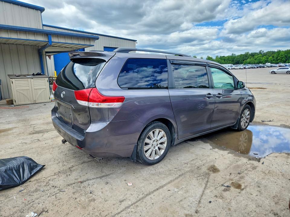 2012 Toyota VIN 5TDJK3DC9CS047355 COPART salvage auction — REAR END, Pa - Certificate Of Salvage, sold $925 on 2026-07-02 (photo 3)