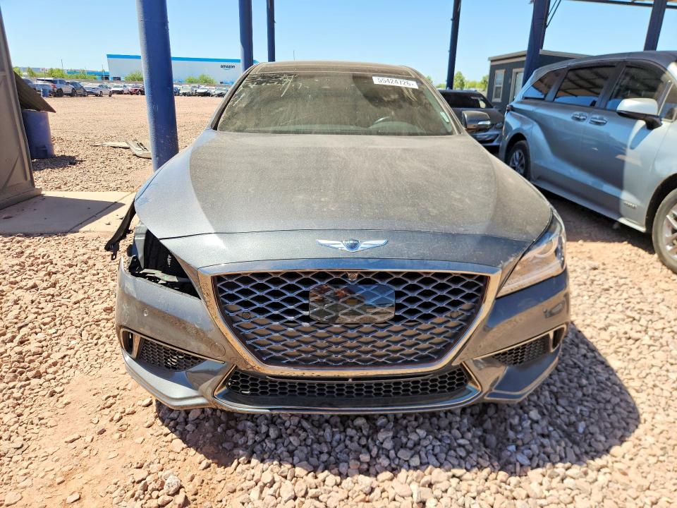 2020 Genesis VIN KMTFN4JE7LU335087 COPART salvage auction — SIDE, Az - Cert Of Title - Salvage, sold $9,300 on 2026-07-30 (photo 5)