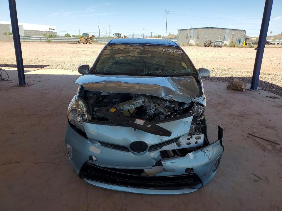 2015 Toyota Prius VIN JTDKN3DU5F1946056 COPART salvage auction — FRONT END, Az - Cert Of Title - Salvage, sold $1,600 on 2026-07-14 (photo 5)