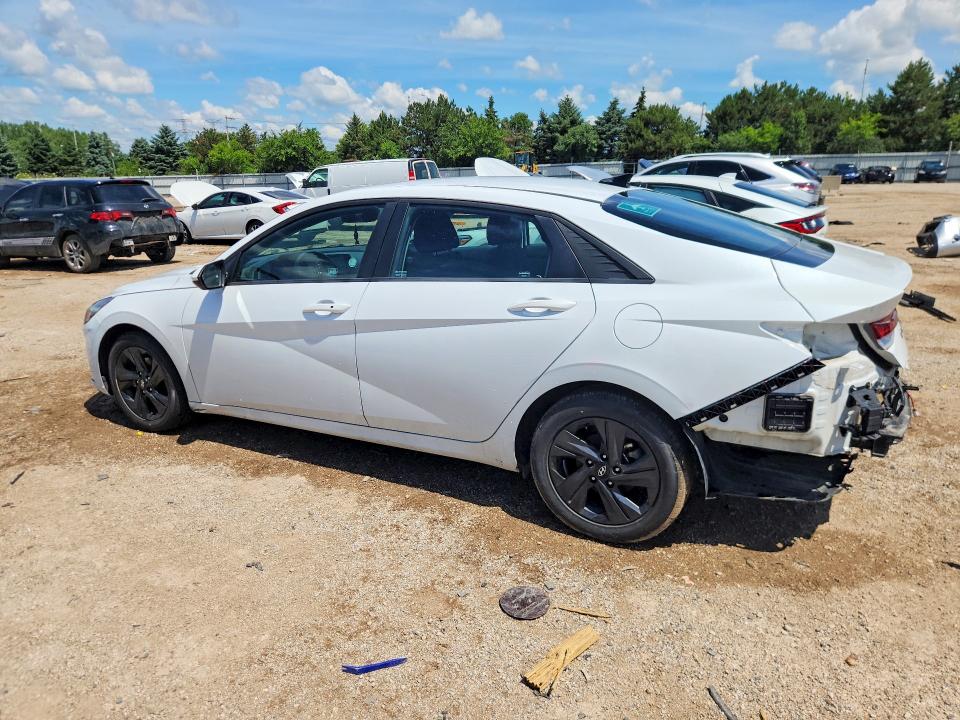 2021 Hyundai Elantra VIN 5NPLM4AG5MH029751 COPART salvage auction — REAR END, FL - CERTIFICATE OF TITLE, sold $5,600 on 2026-07-06 (photo 2)
