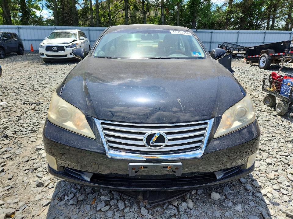 2010 Lexus ES VIN JTHBK1EG5A2371805 COPART salvage auction — REAR END, Nj - Cert Of Title-Salvage, sold $1,150 on 2026-07-08 (photo 5)