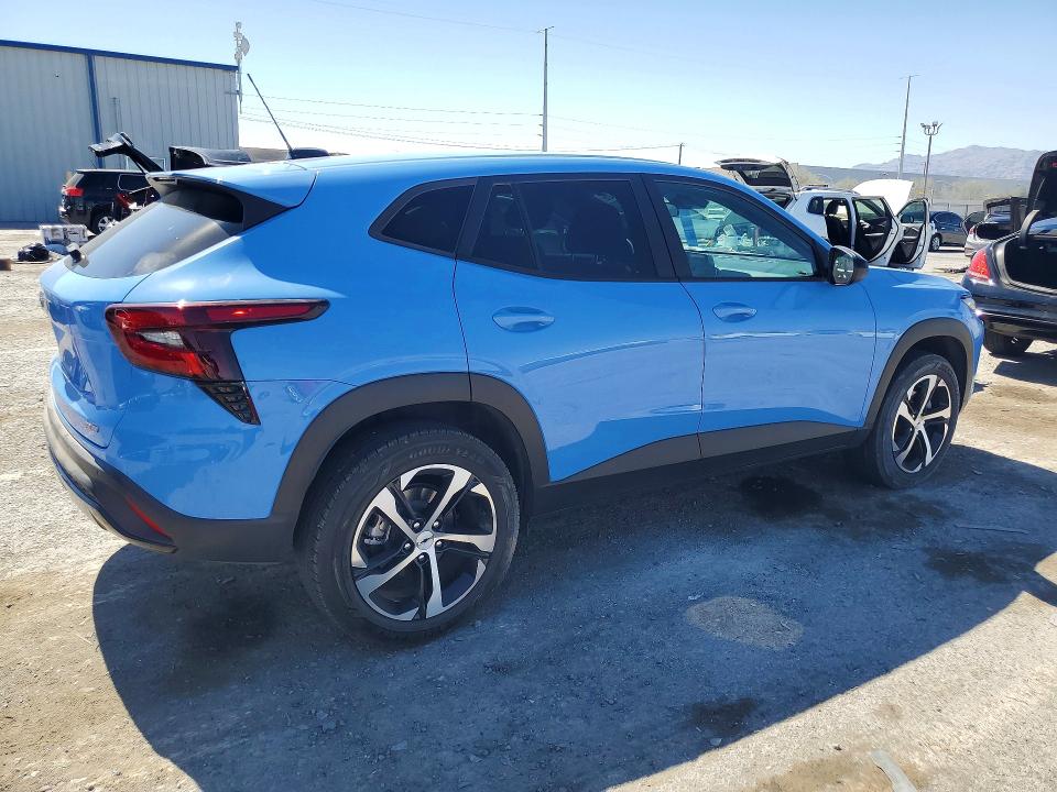2024 Chevrolet VIN KL77LGE27RC153895 COPART salvage auction — FRONT END, Nv - Salvage Title, sold $8,600 on 2026-07-28 (photo 3)